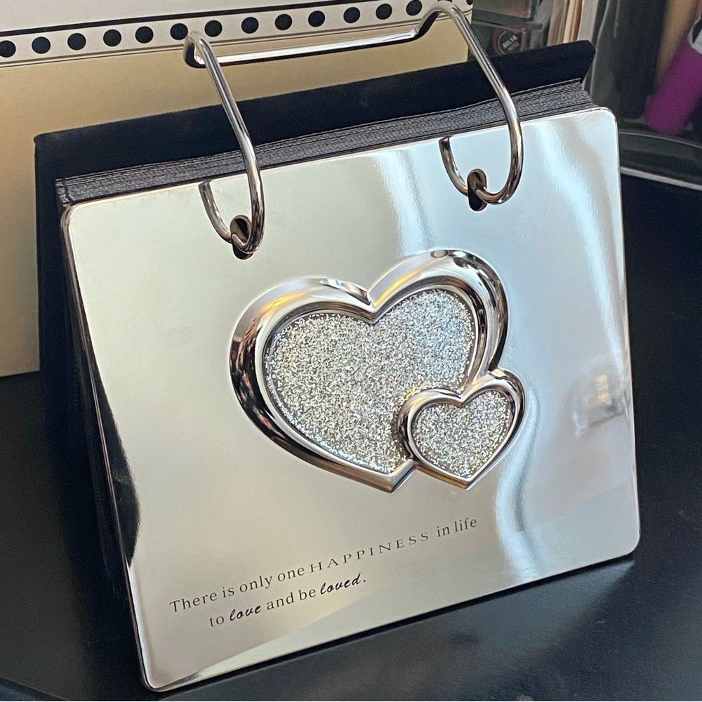 Bowring Silver Heart Photo Album